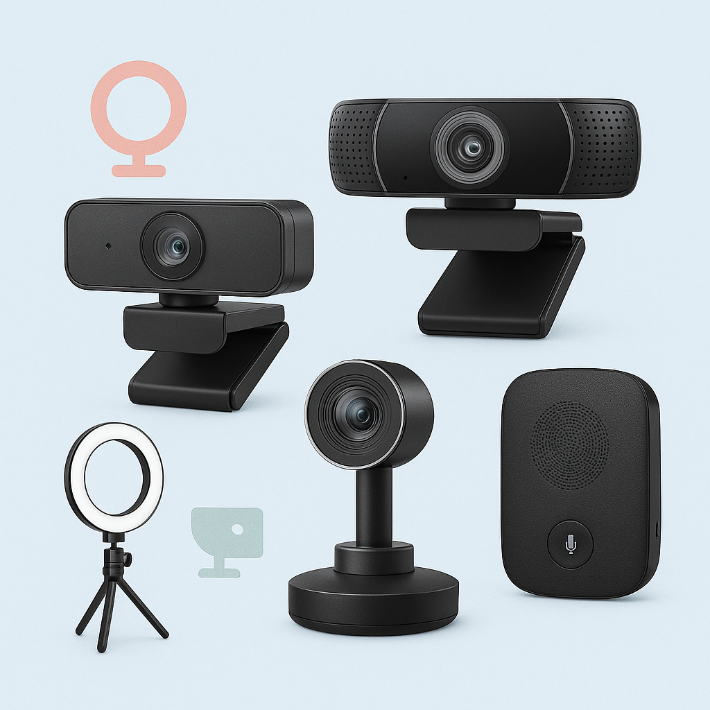 Webcams en video conferentie