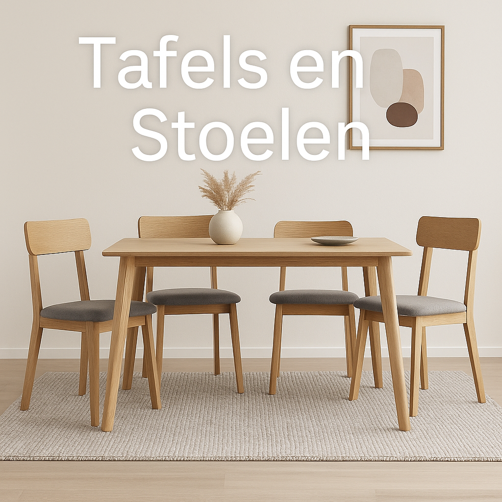 Tafels en stoelen