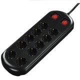 Hama Socket Line 10-fold 2 switch