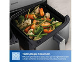 Philips Steam Airfryer 5000 Series Dual Basket - Airfryer & Steamer in One Device, 9L, RapidAir Plus Technology, 19 Cooking Functions, 90% Less Fat, 2 Baskets, Steam Cleaning (NA555/00)