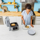 Ninja Speedi 10-in-1 Multicooker, Air Fryer and Multicooker, 5.7L, Meals for 4 in 15 Minutes, Air Frying, Steaming, Grilling, Baking, Roasting, Sautéing, Slow Cooking & More, Black & Copper ON400EUCP