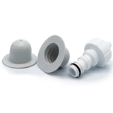 Avenli Rectangular textured pool, grey