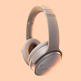 Bose QuietComfort Draadloze noise cancelling-hoofdtelefoon, Bluetooth over-ear hoofdtelefoon met afspeeltijd tot 24 uur, Zandsteen - Limited-Edition