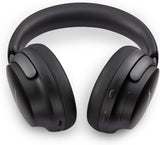 Bose QuietComfort Ultra Draadloze Noise cancelling-hoofdtelefoon met Spatial Audio, over-ear hoofdtelefoon met microfoon, afspeeltijd tot 24 uur, Zwart