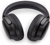 Bose QuietComfort Ultra Draadloze Noise cancelling-hoofdtelefoon met Spatial Audio, over-ear hoofdtelefoon met microfoon, afspeeltijd tot 24 uur, Zwart