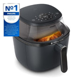 Philips Airfryer 3000 Series 6.2L, Viewing Window, 16-in-1 Air Fryer, RapidAir Plus Technology, Grease Removal, HomeID Recipe App, Easy to Clean (NA330/00)