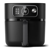 Philips Airfryer Combi 7000-Series XXL - 8-3L (2kg)- 22-in-1 Airfryer- WiFi Connected- 99% less added Fat** with Rapid CombiAir- HomeID App- Black (HD9876/90)