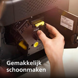 Philips Espresso machine Series 2200-2 Speciality coffee - With classic milk frother - Touch display - 12 Meals - 1.8 l Water tank - 275 g Bean container - Matt black - EP2220/10