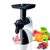 Starlyf Perfect Ice Cream IJsmachine met fruit, ijsmachine en sorbet, zeer eenvoudig te bedienen, 100% natuurlijk, glutenvrij, ideaal voor smoothies