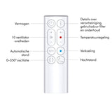 Dyson Purifier Hot+Cool Gen1 HP10-luchtreiniger/verwarmingsventilator (Silver)