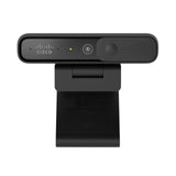 Cisco Webex Desk Camera with Up to 4K Ultra HD Video, Dual Microphones, iHDR-enabled Low Light Performance, Carbon Black, 1-Year Limited Hardware Warranty (CD-DSKCAM-C-WW)