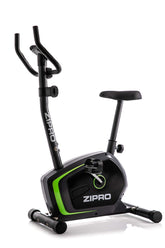 Zipro Magnetische fitnessfiets voor volwassenen, hometrainer, drift tot 120 kg, zwart, één maat, eenheidsmaat