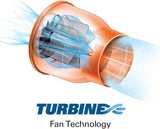 Worx WG547E.9 Accu-Bladblazer, 20V Turbine-Technologie, Twee Snelheden, Met Één Hand Te Bedienen, Zonder Accu En Oplader, 20 V, Zwart/Oranje