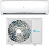 Candy Smart Linea Pura-airconditioner, monosplit met 1 buitenunit en 1 binnenunit van 12000 BTU, 20 dBa, warmtepomp voor warme lucht, Self-Clean en afstandsbediening via app