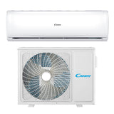 Candy Smart Linea Pura-airconditioner, monosplit met 1 buitenunit en 1 binnenunit van 12000 BTU, 20 dBa, warmtepomp voor warme lucht, Self-Clean en afstandsbediening via app