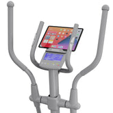 ZIPRO WAVE Crosstrainer voor Thuis - 32 Niveau's Magnetische Weerstand, Hartslagsensoren, 16 Programma's, Compatibel met Kinomap & Zwift, Tablet Houder, Eenvoudige Montage, Thuisfitness