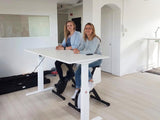 Worktrainer - Deskbike original Large - Lichaamslengte 165-215 cm - Hometrainer - Bureaufiets