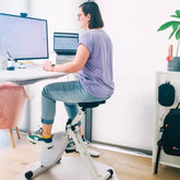 Worktrainer - Deskbike original Large - Lichaamslengte 165-215 cm - Hometrainer - Bureaufiets