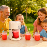 Tristar slush ijsmachine - 2 maten crushed ijs - 250 g ijs per minuut - 1,1 L schenktuit - 600 ml ijscompartiment - KD-7310