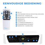 SereneLife Air Conditioner, Mobiele Stille Airconditioner, Draagbare 3-in-1 Airco met Ingebouwde Ontvochtigerfunctie, Ventilatorstand, Afstandsbediening, Compleet Raammontage Uitlaatkit, 7K BTU, Wit