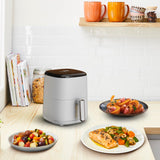 Tefal EY145A Easy Fry Compact Airfryer 3 L, 3 Litre Capacity, for 1 to 4 People, Time and Energy Saving, Digital Control Panel, 10 Automatic Cooking Methods