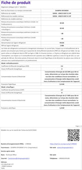 Olimpia Splendid Airconditioning UNICO EASY S1 HP 02036 warmtepomp - zonder buitenunit, wit, 8000 BTU/h HP