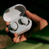 Bose QuietComfort draadloze noise cancelling oordopjes, Lifestyle Bluetooth oordopjes met actieve noise cancelling, Batterijduur tot 8,5 uur, Wit