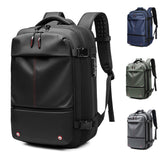 Easyvacpack, Easy Vac Pack, Vacpack Backpack, Vacpack Backpack with Vacuum, Vacuum Compression Backpack Travel, Expandable Travel Vacpack Backpack Vacuum Compression (Black)