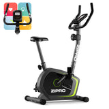 Zipro Magnetische fitnessfiets voor volwassenen, hometrainer, drift tot 120 kg, zwart, één maat, eenheidsmaat