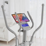 ZIPRO WAVE Crosstrainer voor Thuis - 32 Niveau's Magnetische Weerstand, Hartslagsensoren, 16 Programma's, Compatibel met Kinomap & Zwift, Tablet Houder, Eenvoudige Montage, Thuisfitness