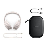 Bose QuietComfort Draadloze noise cancelling-hoofdtelefoon, Bluetooth over-ear hoofdtelefoon met afspeeltijd tot 24 uur, Wit