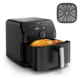 Tefal EY8558 Easy Fry Mega Air Fryer, Extra Large Capacity 7.5 L, 8 Preset Programs, Compact Size, Easy Cleaning
