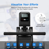 MERACH Waterroeimachine voor Thuis, Roeimachine Water 160 kg Draagvermogen, Roeimachine met Bluetooth-functie, Ipad-houder en Comfortabel Zitkussen, Verticale Opbergruimte