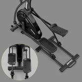Zipro Crosstrainer Session, ellipsentrainer, tot 120 kg, crosstrainer voor thuis, hometrainer met 32 weerstandsniveaus, oefenmachines, cardio-trainingsapparaat, hartslagmeter, bluetooth, vliegwiel 6