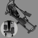 Zipro Crosstrainer Session, ellipsentrainer, tot 120 kg, crosstrainer voor thuis, hometrainer met 32 weerstandsniveaus, oefenmachines, cardio-trainingsapparaat, hartslagmeter, bluetooth, vliegwiel 6