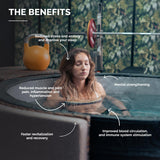 Ice bath N NETSPA 3°C to 42°C - 156x70cm - SP-ICE140/S3 - Structure + Engine Block - From Cold to Spa in One Click