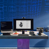 Logitech MX Brio Ultra HD 4K Webcam for Collaboration and Streaming, 1080p at 60FPS, Dual Noise Cancelling Microphones, USB-C, Webcam Cover, Works with Microsoft Teams, Zoom, Google Meet, Graphite