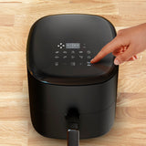 Tefal EY2458 Easy Fry Max 5L Airfryer Black for up to six people, healthy and delicious meals, saves time and energy, digital control panel, 10 automatic cooking programs