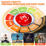 MettleMatic Hometrainer voor het hele gezin, magnetische ergometer, hometrainer, fiets met 300 watt draaimoment, grote tablethouder, belastbaarheid 150 kg