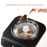 PRIMO PR401IM IJsmachine - IJsmaker - Zelf Vriezend - Met Compressor - 1,2L - Wit/Zwart