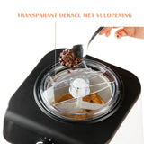 PRIMO PR401IM IJsmachine - IJsmaker - Zelf Vriezend - Met Compressor - 1,2L - Wit/Zwart