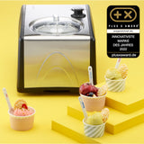 MEDION Eiscremebereiter & Yoghurt Maker, Joghurtmaschine, 1,5 Liter, 150 Watt, MD 18387