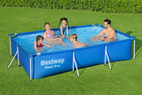 Bestway - Steel Pro Above Pool - 300 x 201 x 66 CM - PVC and Steel - Rectangular - 3300 L