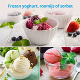 MEDION Eiscremebereiter & Yoghurt Maker, Joghurtmaschine, 1,5 Liter, 150 Watt, MD 18387