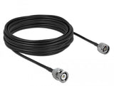 Delock Coaxial cable 10 m Black,Grey