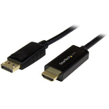 StarTech.com 6 FT DP TO HDMI CABLE - 4K