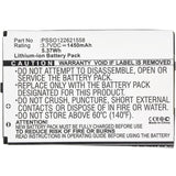 CoreParts Battery for Handheld Scanner