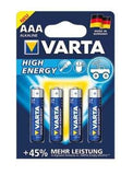 Varta 1x4 High Energy Micro AAA LR