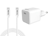 Sandberg USB-C 20W Charger EU+USB-C to