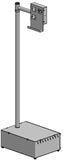 Ergonomic Solutions Floor stand 1700mm SP2 Pole